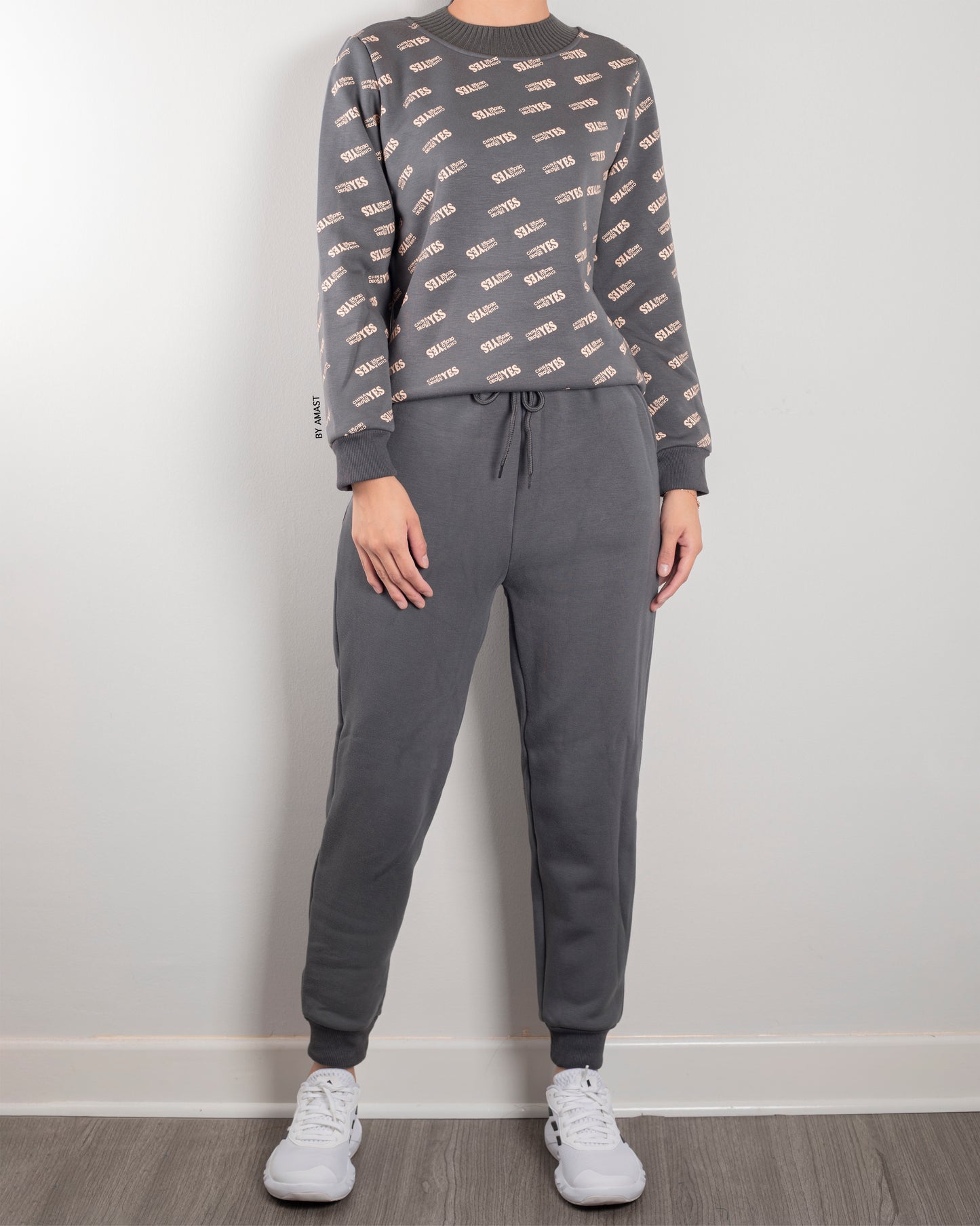 Conjunto Di Alessia Gris Premium