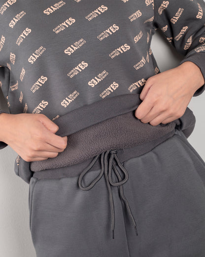 Conjunto Di Alessia Gris Premium