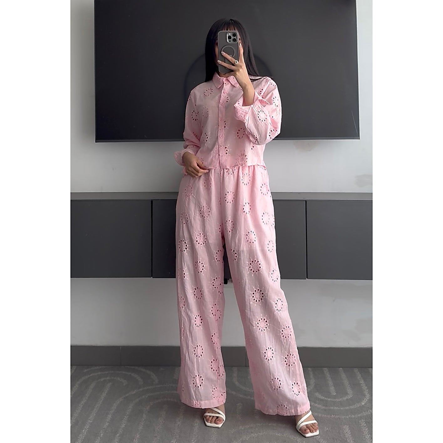 Conjunto Lino Labrado